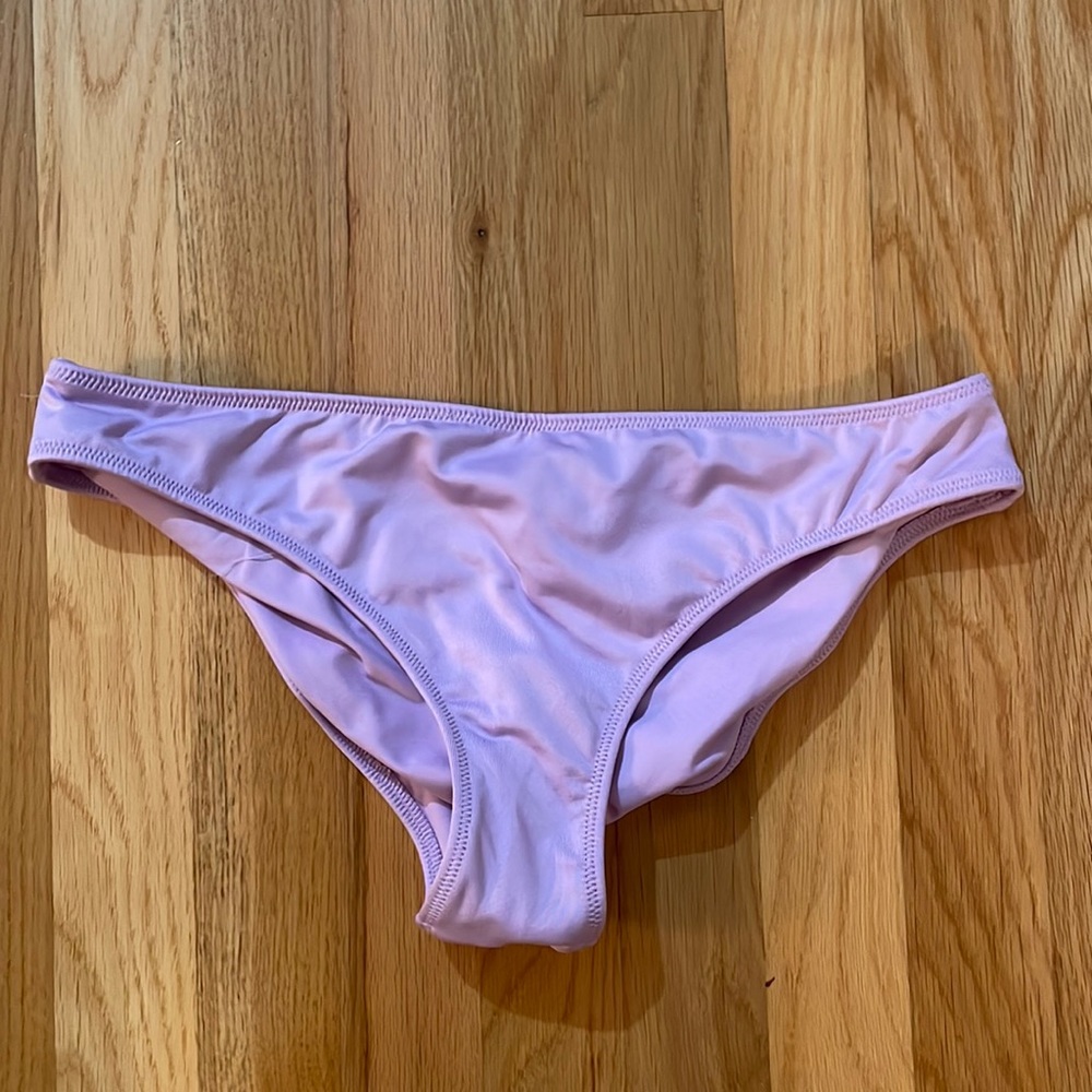 NWOT Victoria Secret PINK ACTIVE Ruched Swim Bottoms Sz Large